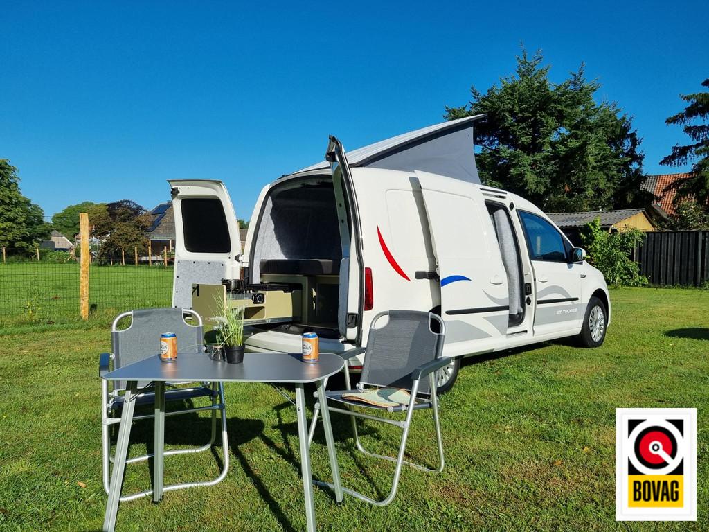 Volkswagen Caddy 1.0 TSI L2H1 Maxi St.Tropez MINICAMPER, Volkswagen, Tot en met 2, Treinzit, Bedrijf