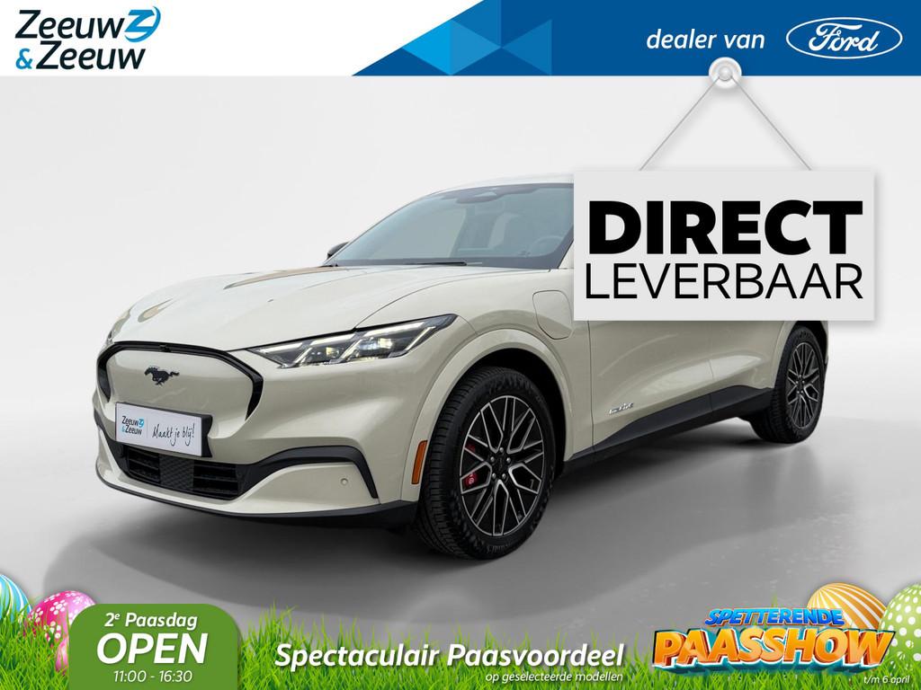 Ford Mustang Mach-E Extended Premium RWD 88 kWh | Uit Voorra, Automaat, 12 maanden, Zwart, Overige kleuren