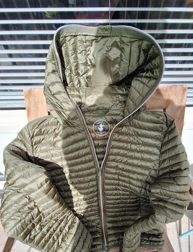 Save The Duck jack groen, maat 5 dames, Ophalen of Verzenden, Zo goed als nieuw, Groen