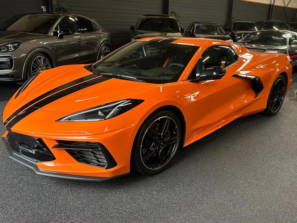 Chevrolet Corvette C8 Stingray Cabrio 3LT 70th Anniversary C, Auto's, Automaat, Achterwielaandrijving, 495 pk, Overige kleuren