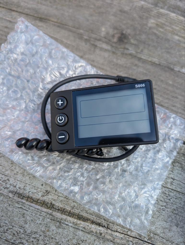 Fatbike lcd scherm S866 (5 pins), Fietsen en Brommers, Ophalen of Verzenden, Nieuw