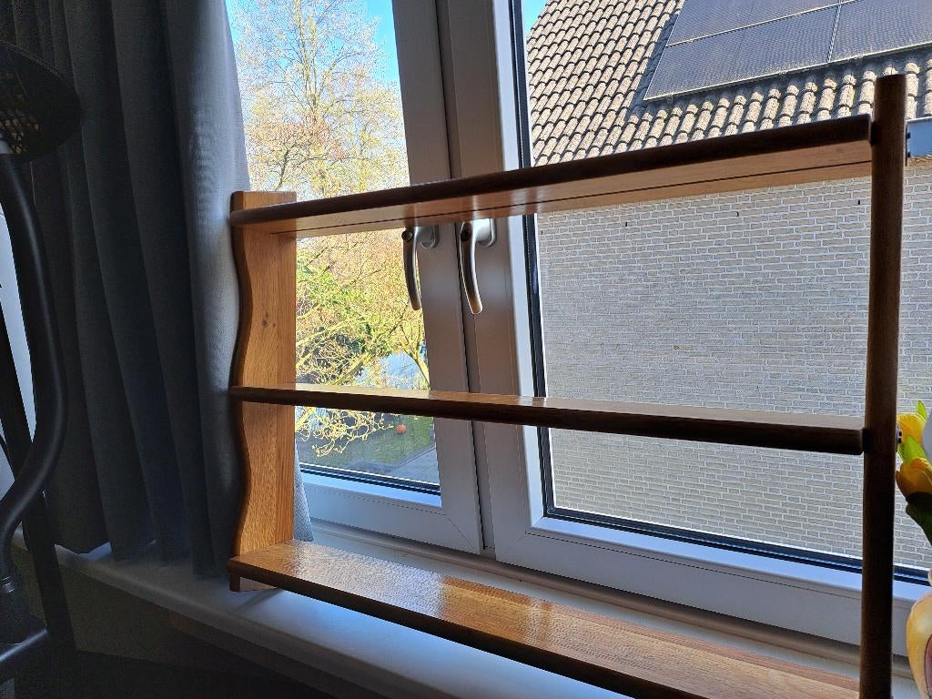 wandrek, Ophalen, Hout, Beige, Zo goed als nieuw