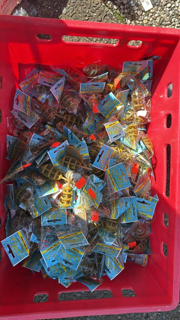 Partij van 350 witvis method mix 15-20-30-40 gram, Watersport en Boten, Hengelsport | Witvissen, Ophalen, Zo goed als nieuw, Dobber of Lood