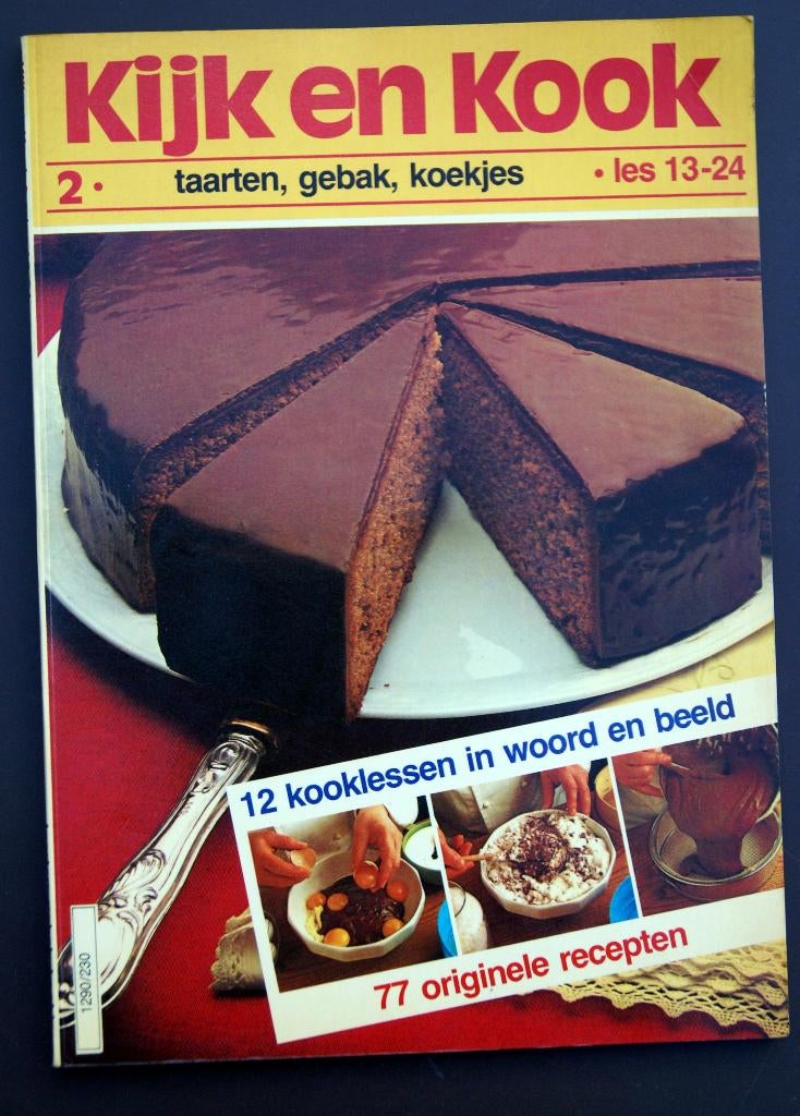 Kijk en Kook - taarten, gebak, koekjes, Boeken, Kookboeken, Verzenden, Zo goed als nieuw, Taart, Gebak en Desserts