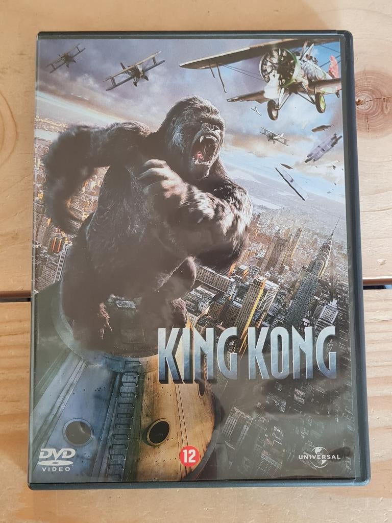 DVD King Kong (2005), Vanaf 12 jaar, Ophalen of Verzenden, Zo goed als nieuw, Actie