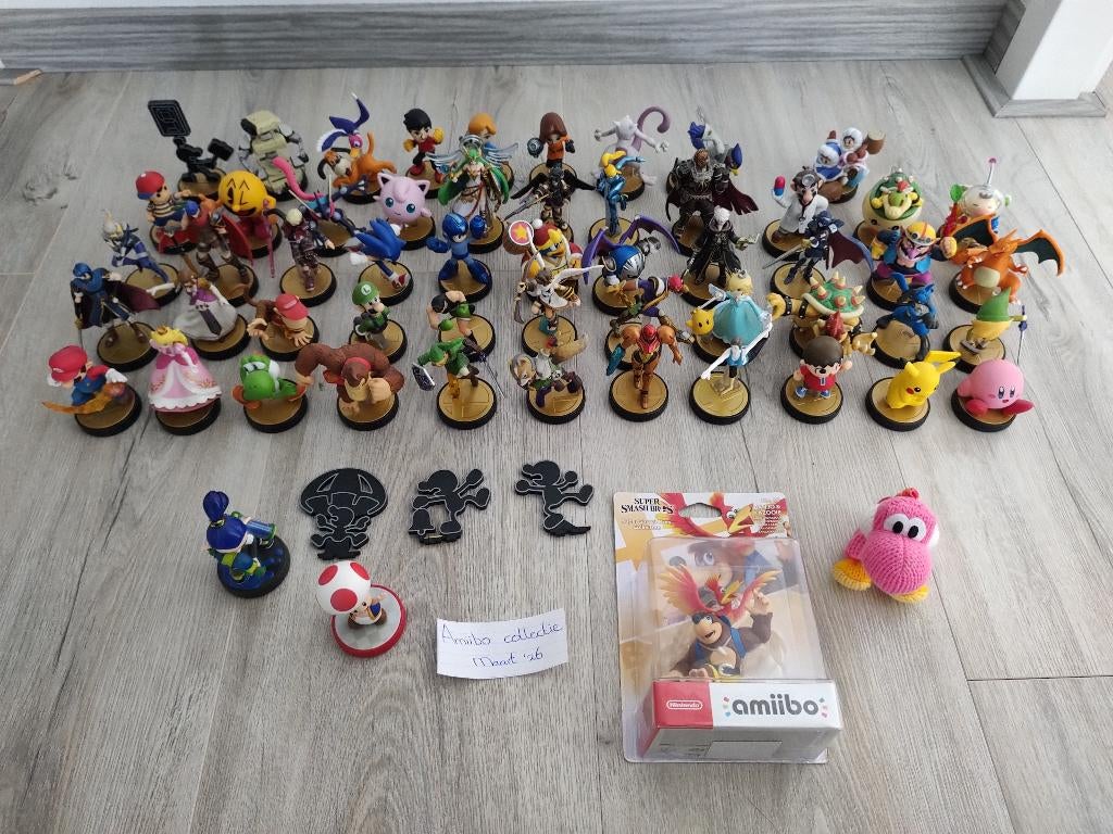 Complete Super Smash Bros Amiibo collectie (50+ stuks), Overige genres, 1 speler, Ophalen of Verzenden, Zo goed als nieuw
