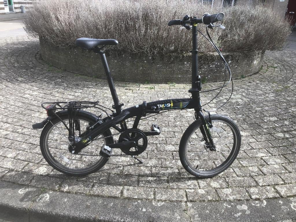 vouwfiets met versnellingen, Fietsen en Brommers, Fietsen | Vouwfietsen, Gebruikt, 16 tot 18 inch, Versnellingen, Totaal opvouwbaar
