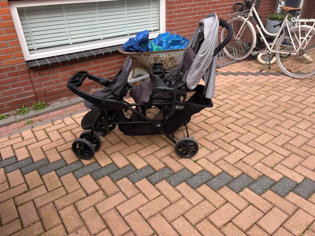 Graco Duo Wagen - Zo goed als nieuw, Kinderen en Baby's, Buggy's, Ophalen of Verzenden, Zo goed als nieuw, Overige merken, Duomodel
