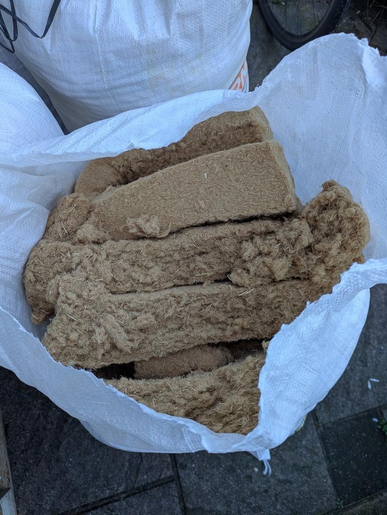 Gutex thermoflex reststukken, Gebruikt, Minder dan 5 m², Ophalen, Minder dan 4 cm