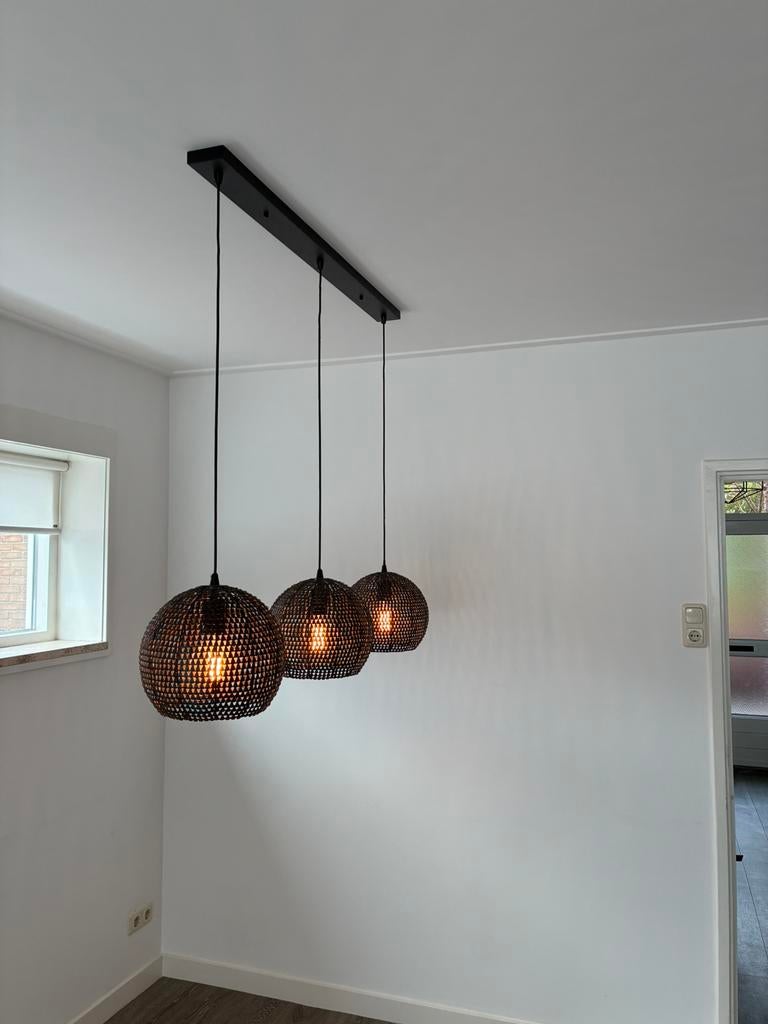 Reefs interior hanglamp, Ophalen, Zo goed als nieuw, Metaal, 75 cm of meer