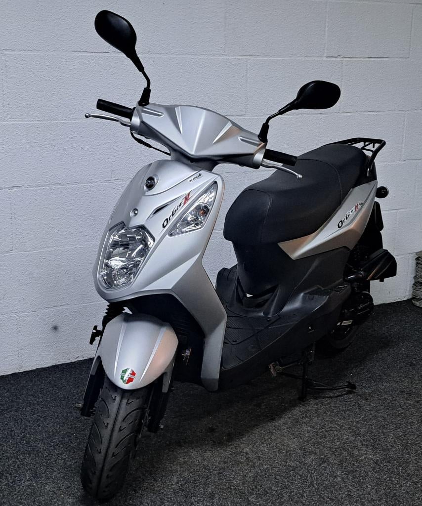 Sym Orbit II bromscooters Mat Techno Silver, Ophalen, Zo goed als nieuw, Benzine, Orbit