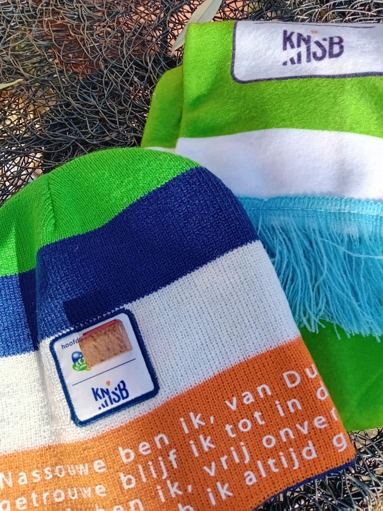 Oranje Koningsdag Mutsen set  KNSB Friesland, Ophalen of Verzenden, Nieuw