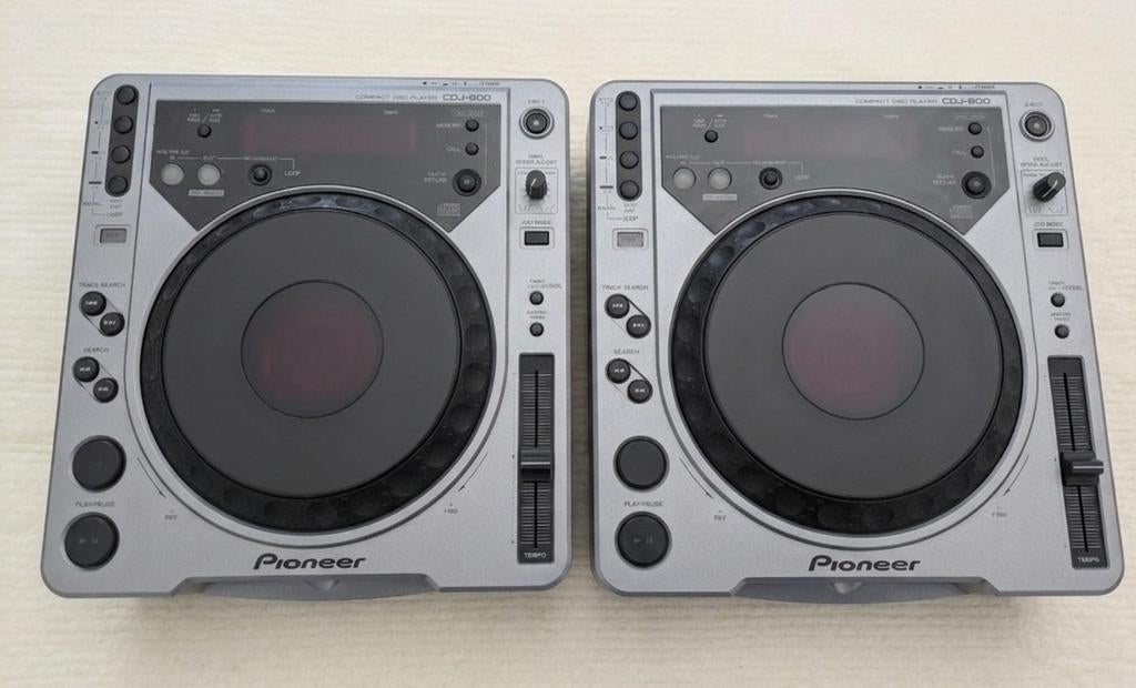 2 x Pioneer CDJ800MK1, Audio, Tv en Foto, Cd-spelers, Ophalen of Verzenden, Gebruikt, Pioneer