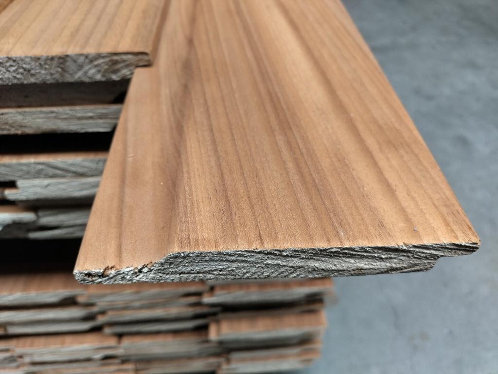 Halfhouts Ayous Rabat  - beschutting houten planken duurzaam, Doe-het-zelf en Verbouw, Hout en Planken, Nieuw, Overige houtsoorten