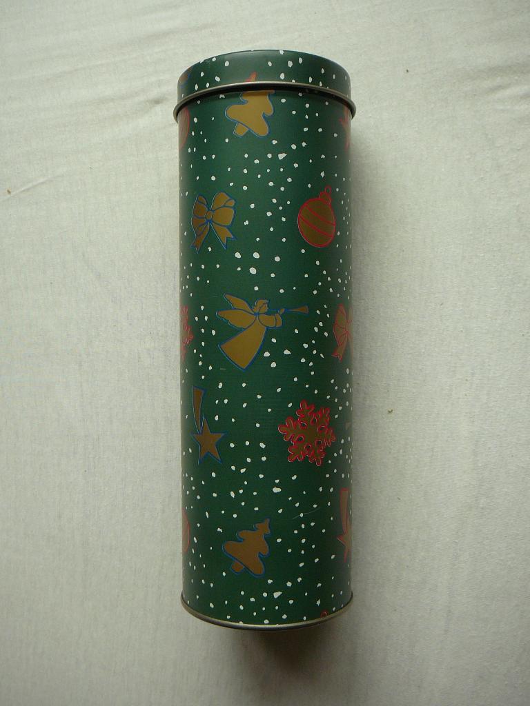 blik met kerstafbeelding, Diversen, Kerst, Ophalen of Verzenden