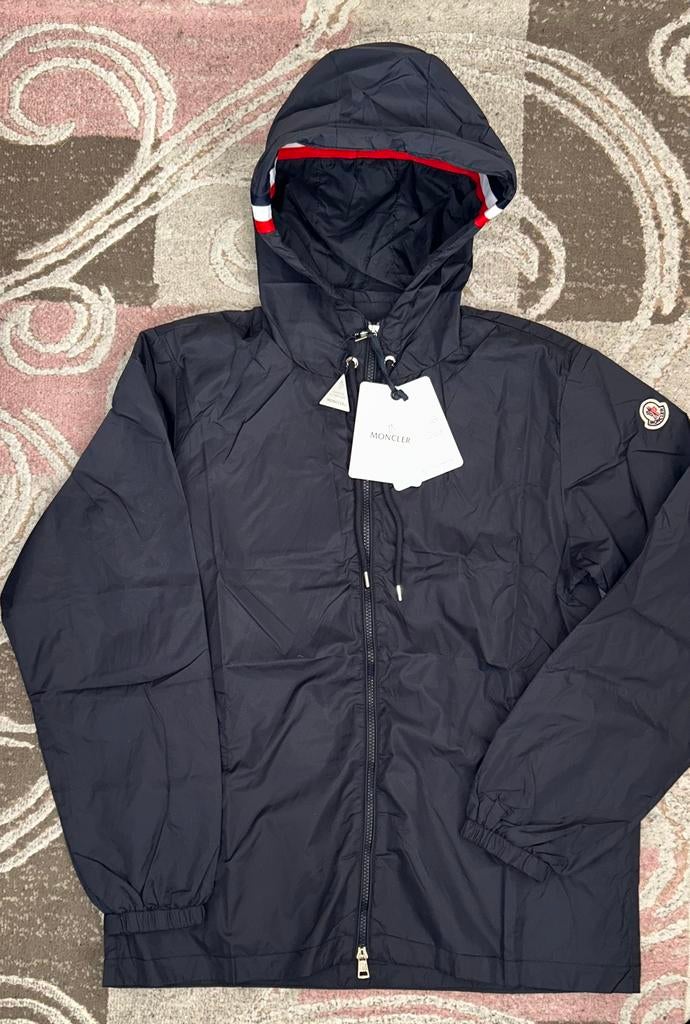 Maat l moncler grimpeurs zomerjas nieuw donkerblauw, Ophalen of Verzenden, Zo goed als nieuw, Blauw