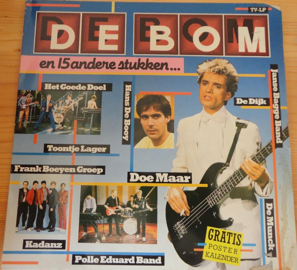 De Bom en 15 andere stukken (LP, Cd's en Dvd's, Vinyl | Nederlandstalig, Ophalen of Verzenden, Gebruikt, 12 inch, Levenslied of Smartlap