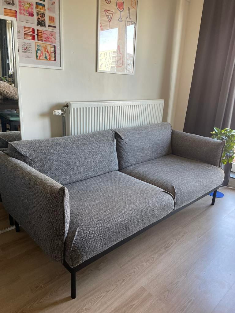 IKEA APPLARYD 2-zitsbank, Lejde grijs (199cm breed), Ophalen, 150 tot 200 cm, Tweepersoons, 75 tot 100 cm