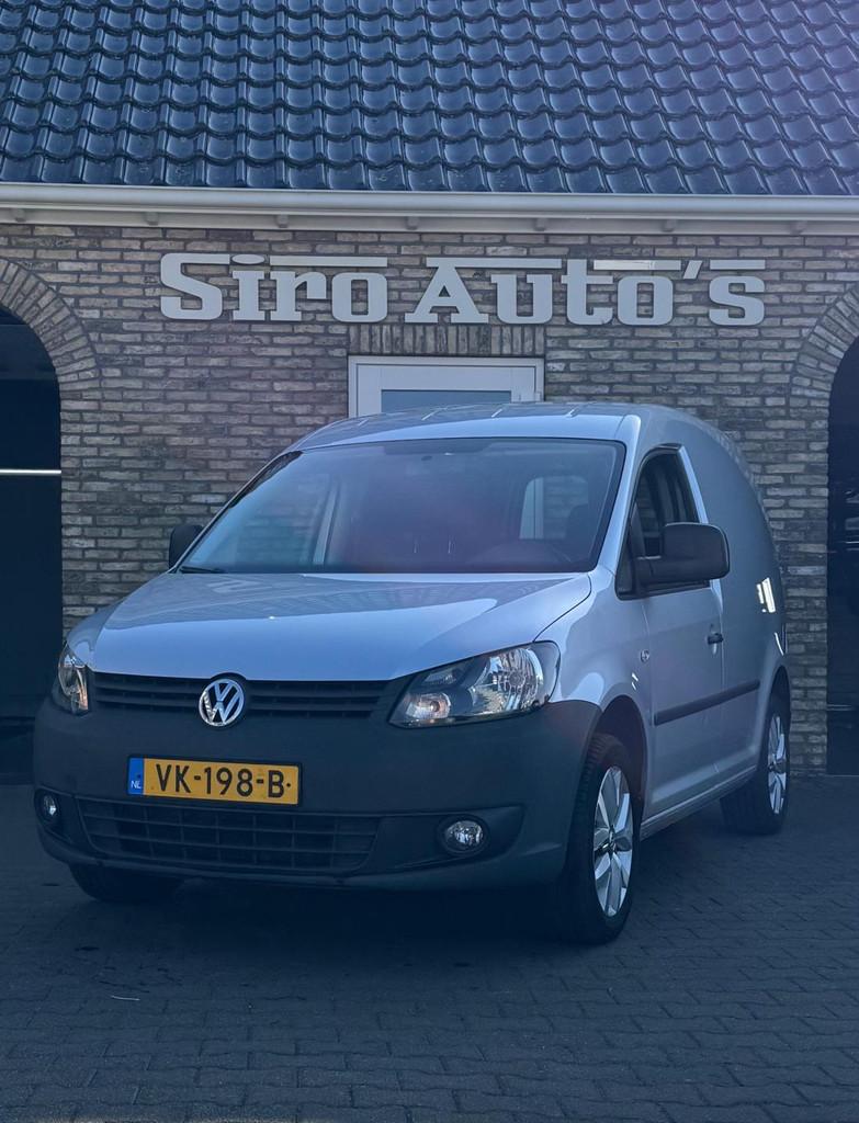Volkswagen Caddy 1.6 TDI Bj 2014 Grijs Trekhaak nette auto, Voorwielaandrijving, Euro 5, Gebruikt, 4 cilinders