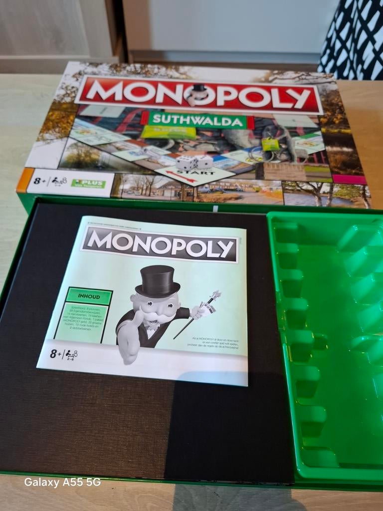 Monopoly Suthwalda - Speciale editie, Ophalen of Verzenden, Zo goed als nieuw, Consumercare@hasbro.nl, Vijf spelers of meer