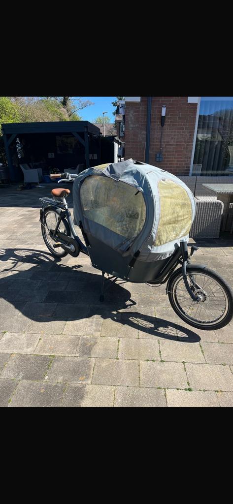 Bakfiets. Babboe, Ophalen, Gebruikt, 2 kinderen, Overige merken