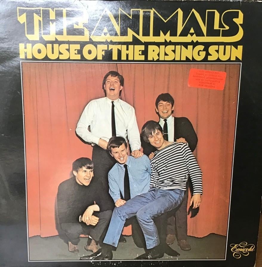 TE KOOP LP ANIMALS - HOUSE OF THE RISING SUN, Ophalen of Verzenden, Gebruikt, 12 inch, Poprock
