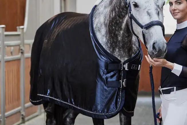 Eskadron platinum fleece showdeken, Dieren en Toebehoren, Full (L), Ophalen of Verzenden, Zo goed als nieuw, Eskadron