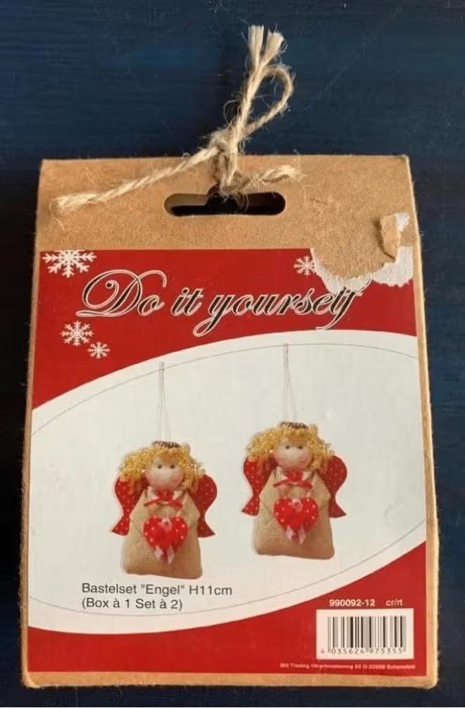 DIY do it yourself engeltje, zelf kerstengeltje maken, knuts, Diversen, Ophalen of Verzenden, Nieuw