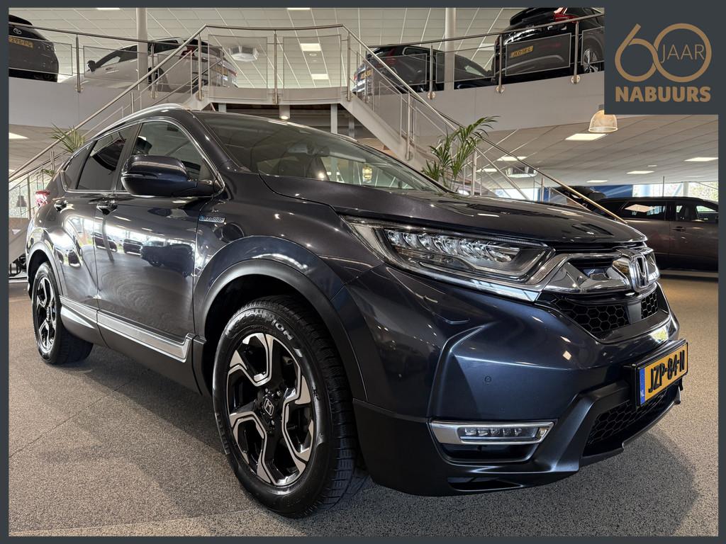 Honda CR-V 2.0 Hybrid AWD Executive, Trekhaak, Camera, Pano,, Automaat, 12 maanden, 4 cilinders, Blauw