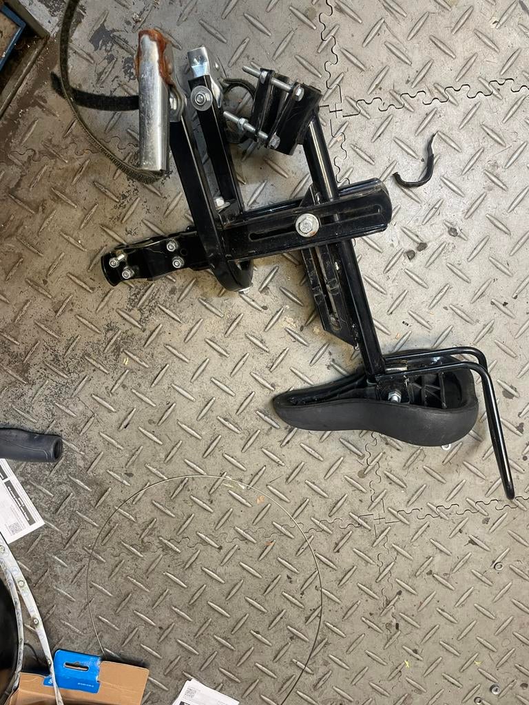 Fiets zitje voor model 4 zitje op stang, Fietsen en Brommers, Fietsaccessoires | Fietsstoeltjes, Ophalen, Zo goed als nieuw