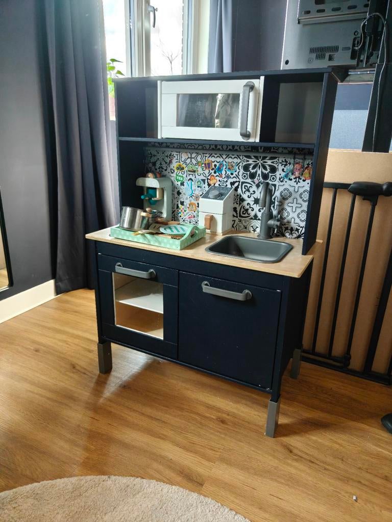Ikea kinder keuken, Kinderen en Baby's, Speelgoed | Speelkeukens, Ophalen, Gebruikt, Hout, Speelkeuken