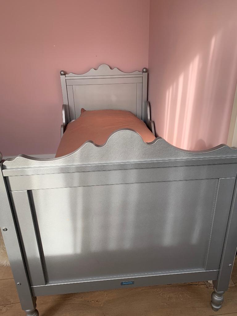 Bopita meisjesbed 90x200, Kinderen en Baby's, Ophalen, Zo goed als nieuw, 180 cm of meer, 85 tot 100 cm