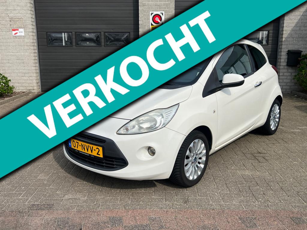 Ford Ka 1.2 Titanium X start/stop *Airco*LM velgen*, Voorwielaandrijving, Euro 5, Stof, Gebruikt