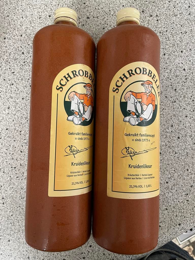 6x Lege Aardewerk Kruiken 1 Liter voor Hobby/Decoratie, Ophalen of Verzenden