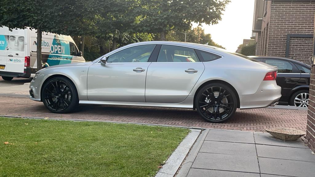 Audi S7 4.0 Quattro 309 KW AUT 2012 Grijs, Auto diversen, Schadeauto's, Audi, Zilver of Grijs, Benzine, 3993 cc