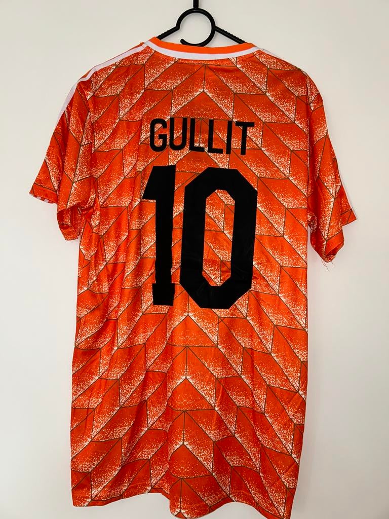 Nederlands Elftal Shirt 1988 Gullit #10 - Maat XL, Ophalen of Verzenden, Zo goed als nieuw, Maat 56/58 (XL), Oranje