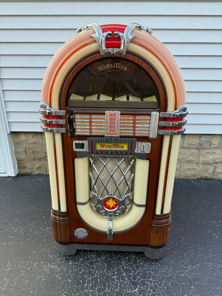 JUKEBOX: Wurlitzer OMT 100CD jukebox sept 1999, Ophalen, Wurlitzer Germany, 1950 tot 1960, Germany