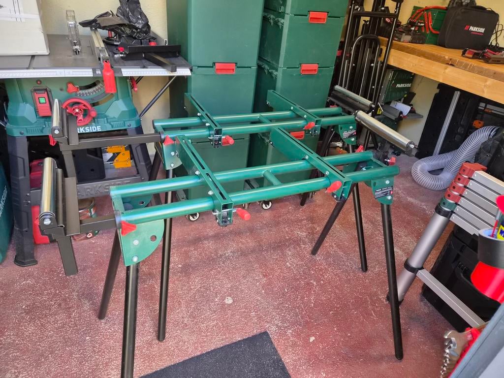 Parkside universeel onderstel 2 x, Ophalen