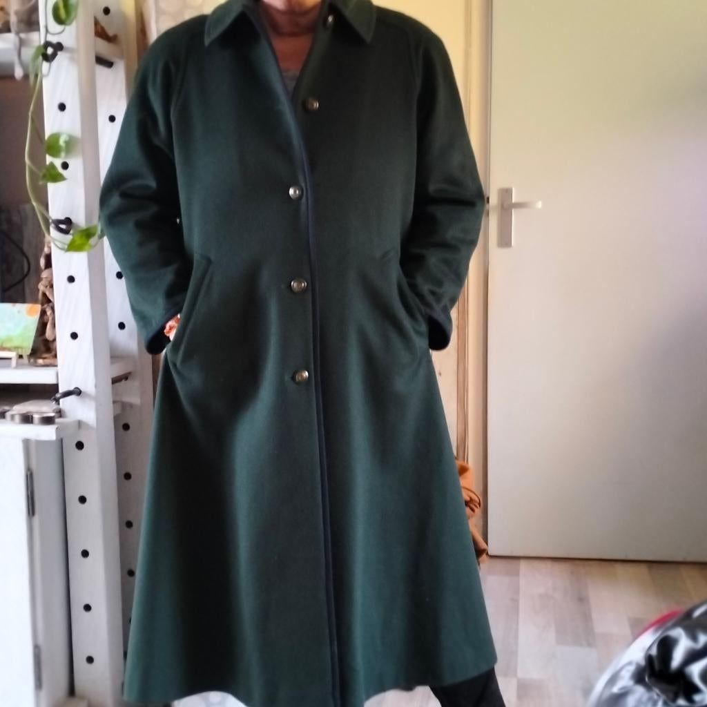 mantel lodenfrey, Maat 42/44 (L), Ophalen of Verzenden, Zo goed als nieuw, Lodenfrey