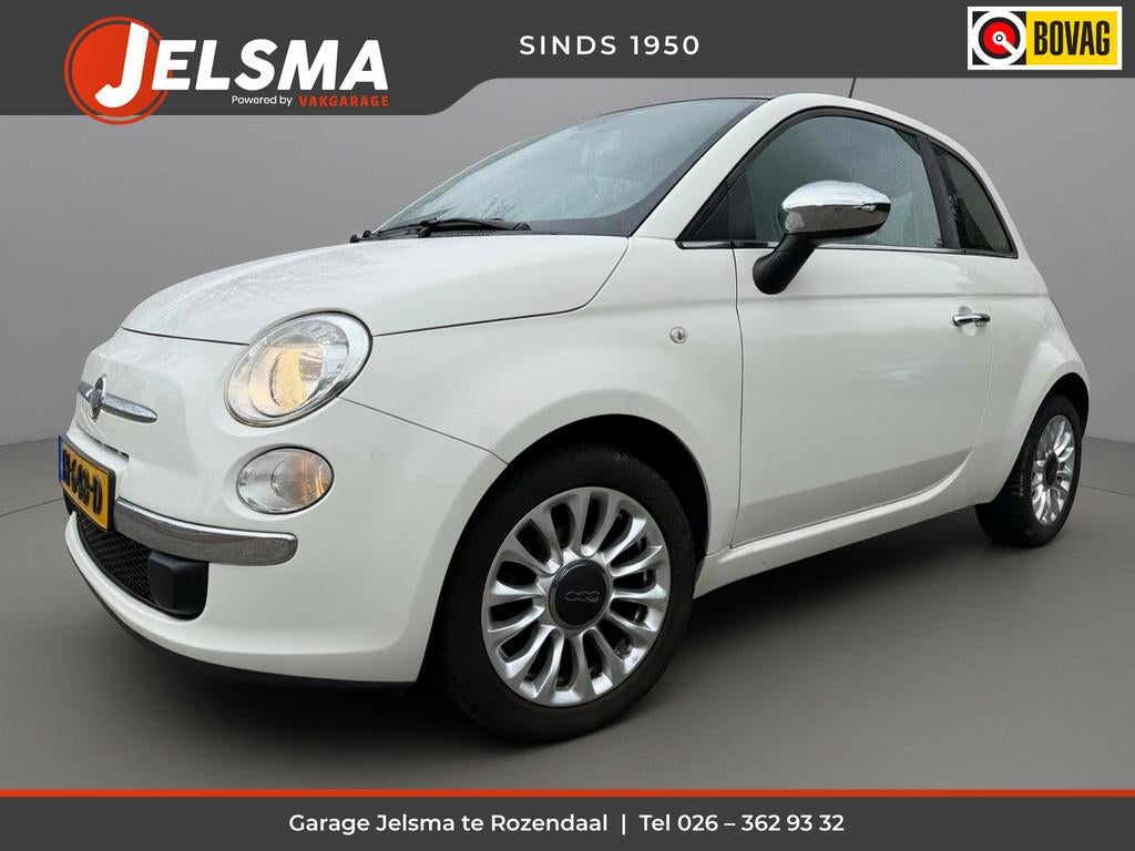 Fiat 500 1.2 4 cilinder, Airco | CarPlay & Android, Stof, Gebruikt, 4 cilinders, 840 kg
