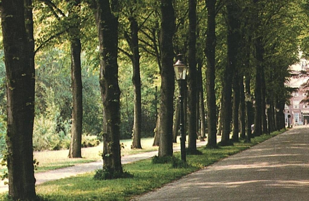 992286 Warmond ZH 1977 Bisschopslaan Gelopen met postzegel, Ophalen of Verzenden, 1960 tot 1980, Gelopen, Zuid-Holland