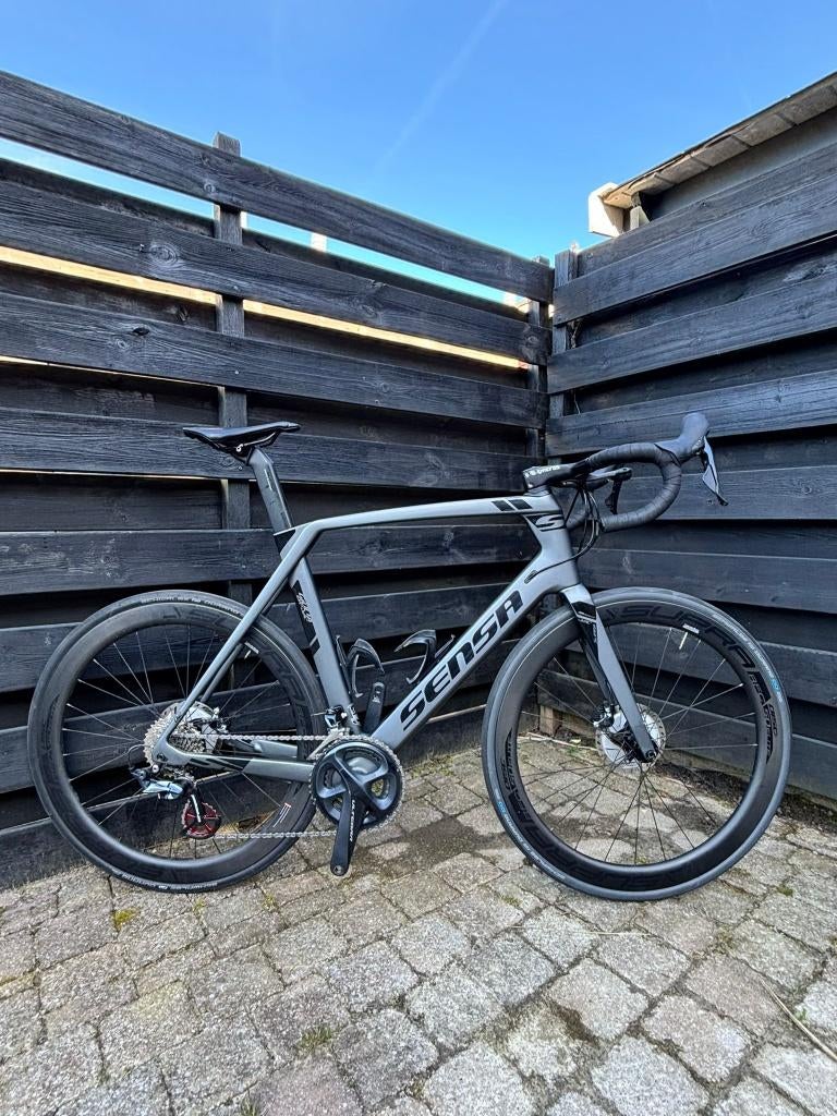 Sensa Giulia Evo Disc Stone Titan 61 / XL, Fietsen en Brommers, 28 inch, Carbon, Heren, Zo goed als nieuw