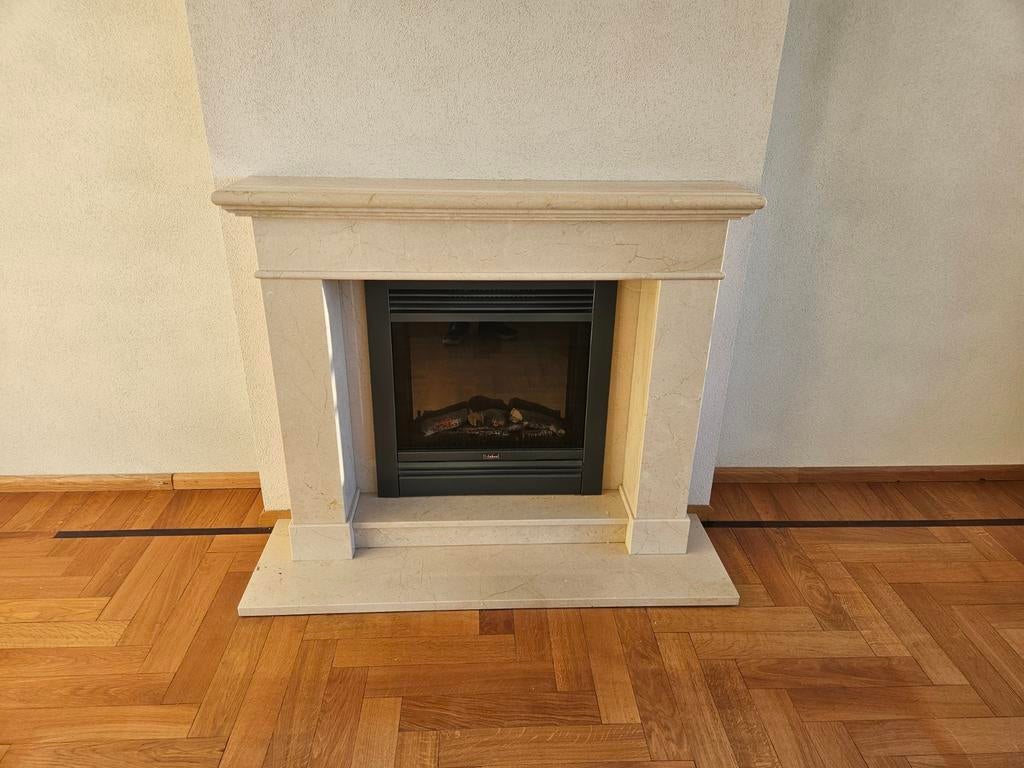 Faber Narvik Elektrische Haard - Sfeervol en Compact, Huis en Inrichting, Haarden, Ophalen, Gebruikt, Inbouwhaard, Elektrische haard