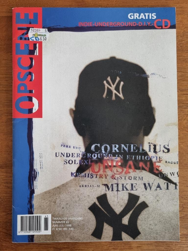 Opscene magazine juni 1998 Peru Ubu Solex Karate Mike Watt, Ophalen of Verzenden, Zo goed als nieuw, Muziek, Film of Tv