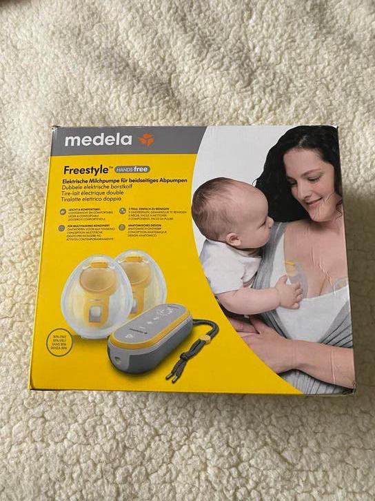 Medela Freestyle Hands-free dubbele borstkolf, Kinderen en Baby's, Babyvoeding en Toebehoren, Ophalen of Verzenden, Zo goed als nieuw