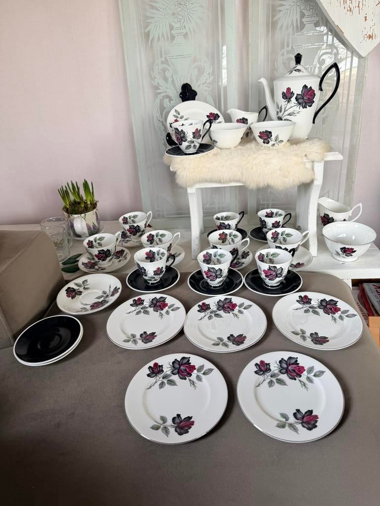 Royal Albert Masquerade 11/6 pers servies uit Engeland, Ophalen