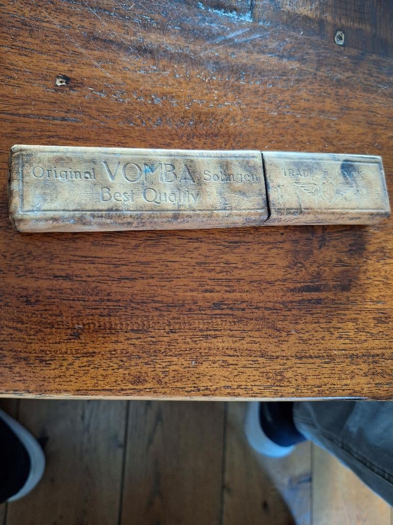 Solingen scheermes met opberg box, Ophalen of Verzenden