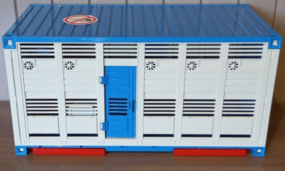 Bruder 35,2cm*17,5cm*17,5cm Veetrailer Crawler-Tamiya-Wedico, Ophalen of Verzenden, Zo goed als nieuw