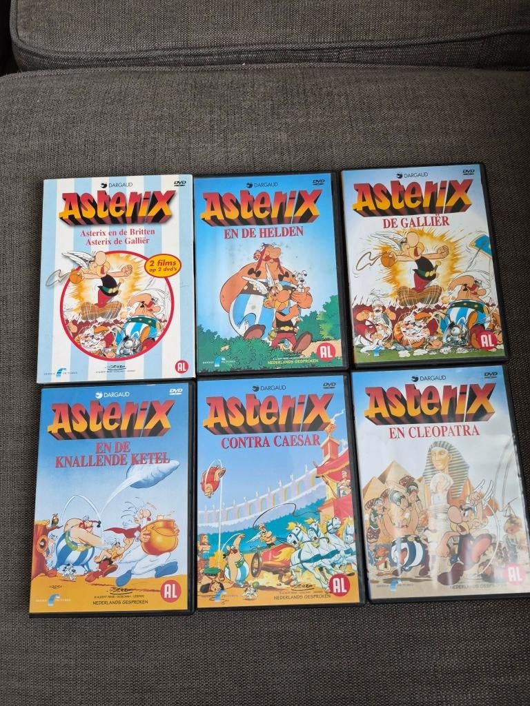 lot asterix & obelix, Cd's en Dvd's, Dvd's | Tekenfilms en Animatie, Vanaf 16 jaar, Ophalen of Verzenden, Zo goed als nieuw, Anime (Japans)