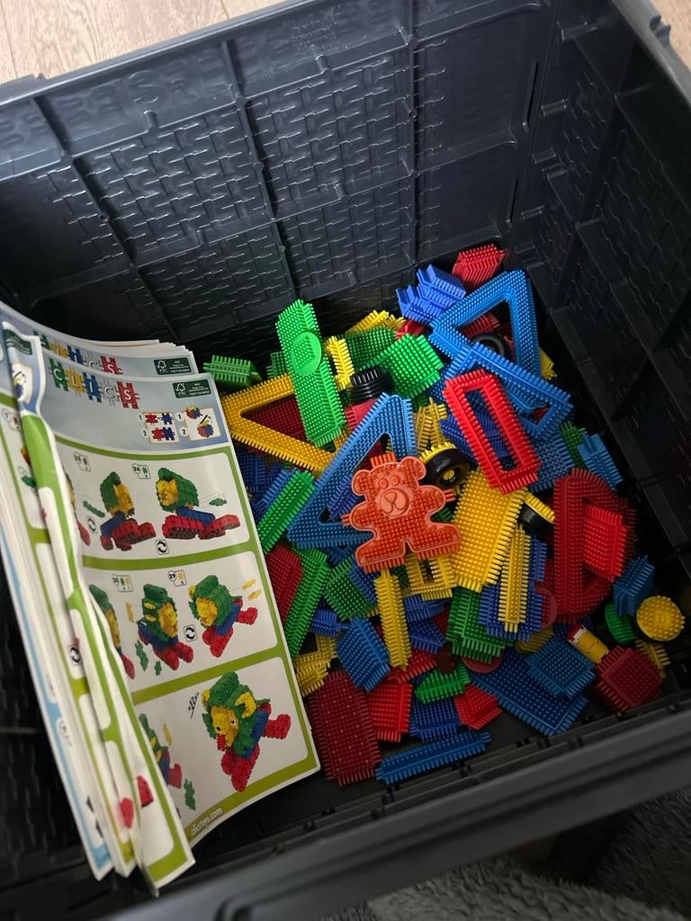 213-delige Bouwset Met Knikkers & 2 Bouwplaten - Het Zonnehuis Van De Giraffe Baanelementenset Bouwblokken Voordeelverpakking Bouwstenen Compatibel Met Duplo Grote Bouwstenen